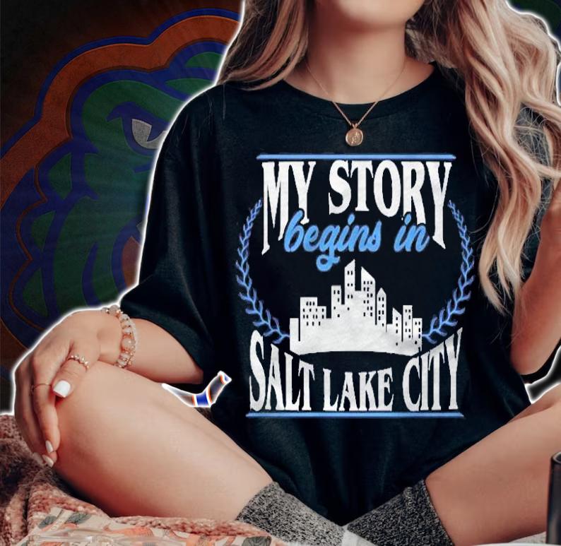 Born In Salt Lake City shirt t-shirt