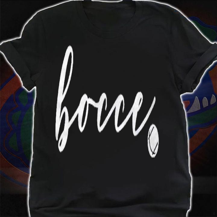 Bocce Ball Shirt Women Men Italian Gift Set Shirt t-shirt