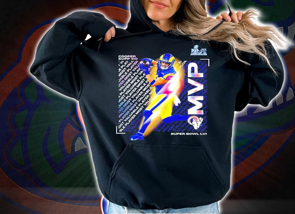 Cooper Kupp MVP Los Angeles Rams Super Bowl LVI Champions Shirt t-shirt hoodie
