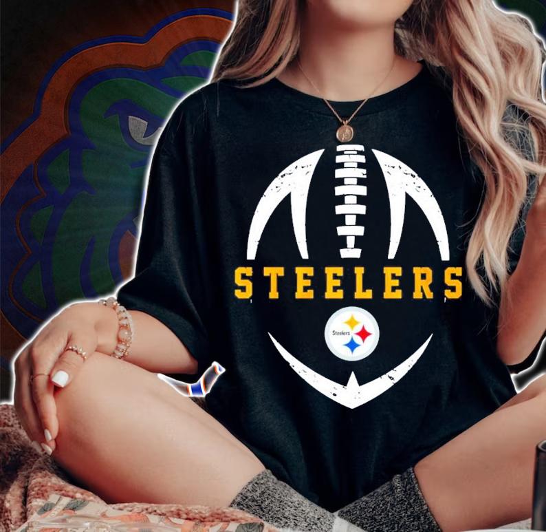 Football Pittsburgh Steeler logo shirt t-shirt