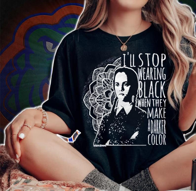 Wednesday Dala Neg Classic Shirt t-shirt woman shirt