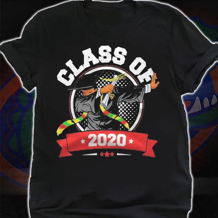 Dabbing Graduation Class Of 2020 Shirt Black History Month Premium Shirt t-shirt shirt