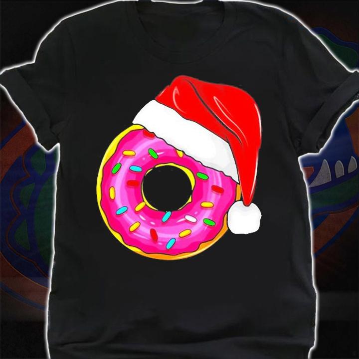 Donut Christmas Xmas Doughnut Women Kids Men T-Shirt t-shirt