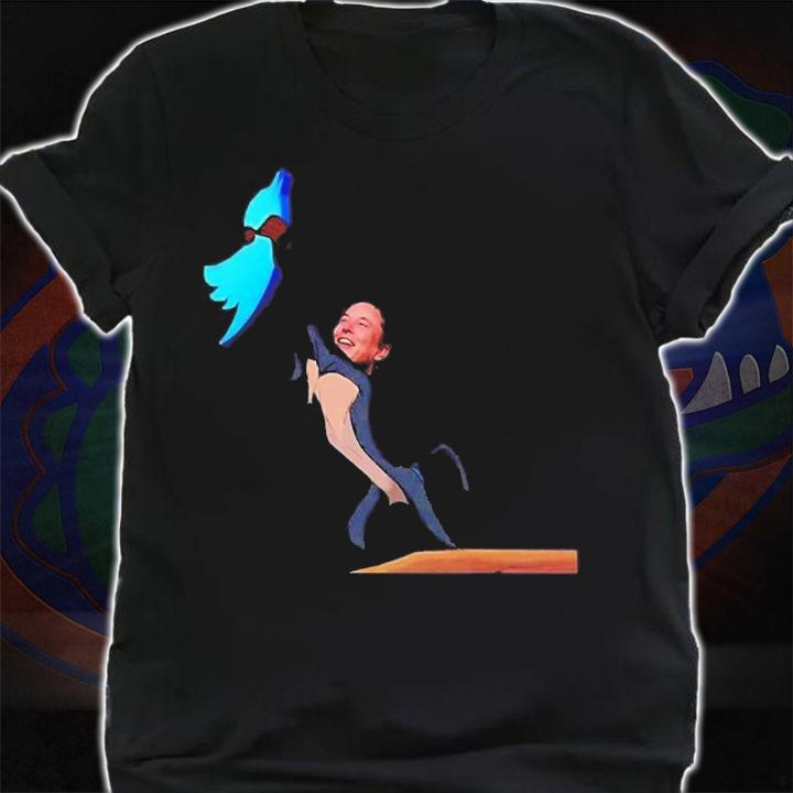 Elon Musk Buying Twitter Meme X Lion King Shirt t-shirt