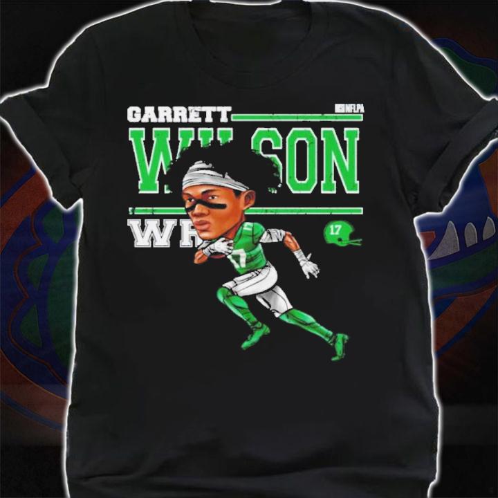 Garrett Wilson New York J Cartoon Football Shirt t-shirt shirt