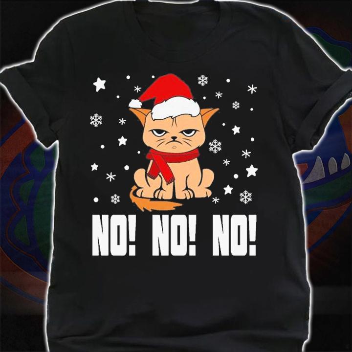 Grumpy Cat No No No Christmas T-Shirt t-shirt shirt