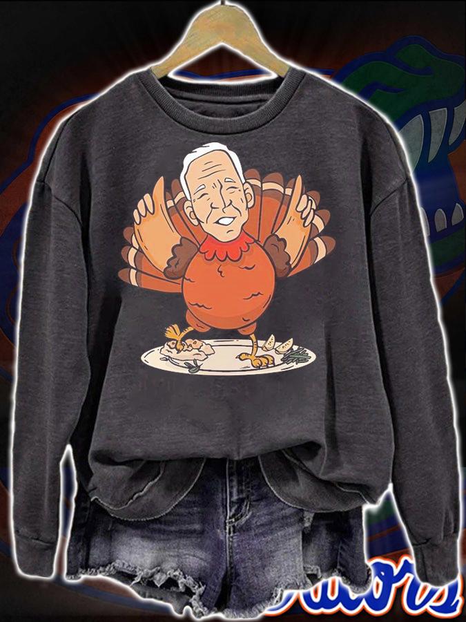 Happy Thanksgiving Joe Bide Turkey Funny T-Shirt t-shirt sweatshirt
