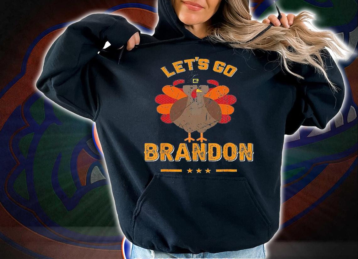 Let's Go Brandon Thanksgiving Vintage T-Shirt t-shirt hoodie
