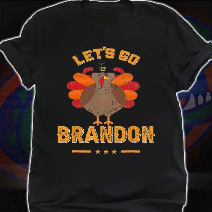 Let's Go Brandon Thanksgiving Vintage T-Shirt t-shirt shirt