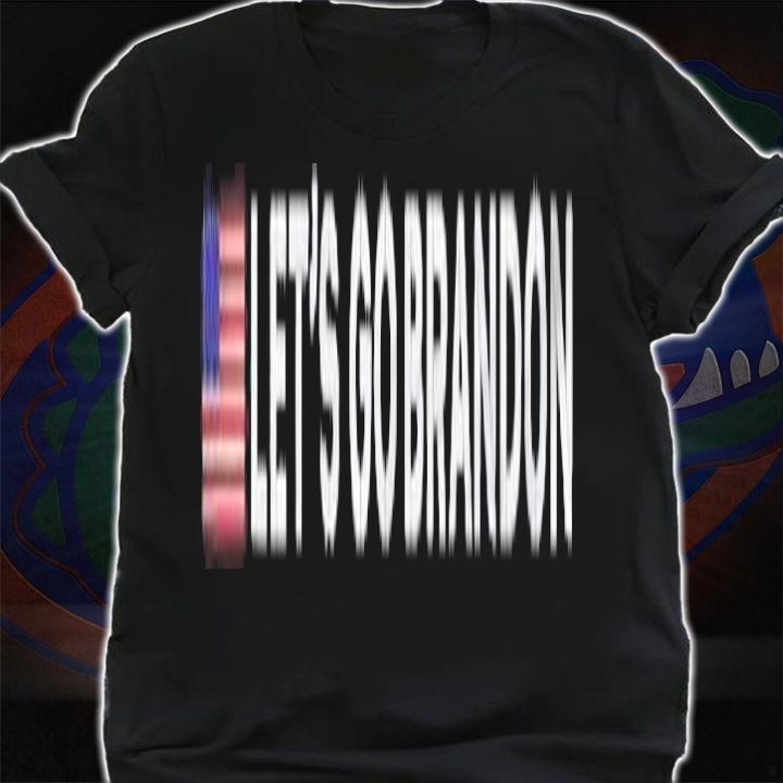 Lets Go Brandon Us Flag Funny Makes A Great Gift Idea Shirt t-shirt