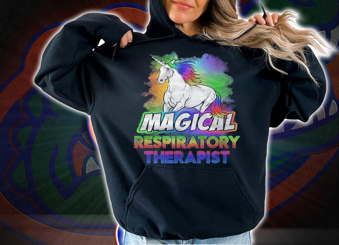 Magical Respiratory Therapist Therapy Unicorn Rrt Medical Shirt t-shirt