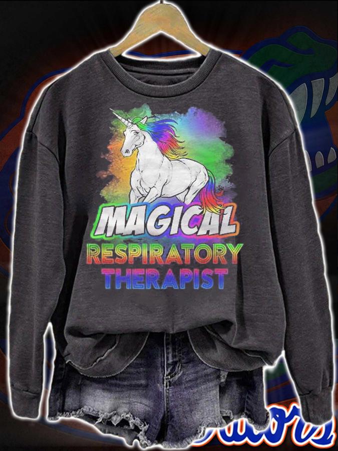 Magical Respiratory Therapist Therapy Unicorn Rrt Medical Shirt t-shirt