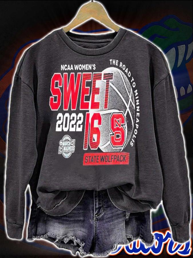 NC State Wolfpack NCAA Women's Basketball Sweet 16 T-Shirt t-shirt sweatshirt