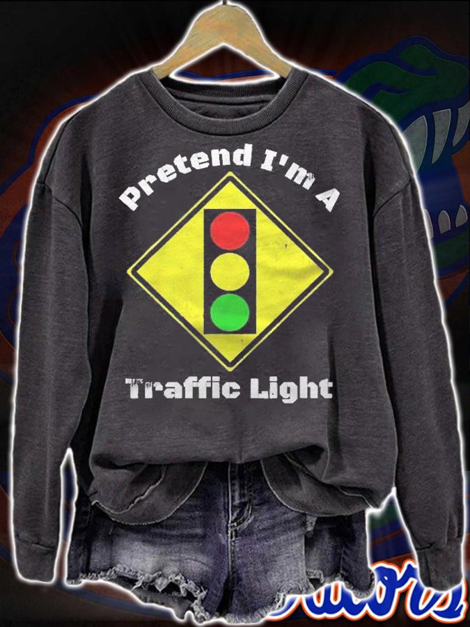 Pretend Im A Traffic Light Easy Halloween Costume Shirt t-shirt sweatshirt