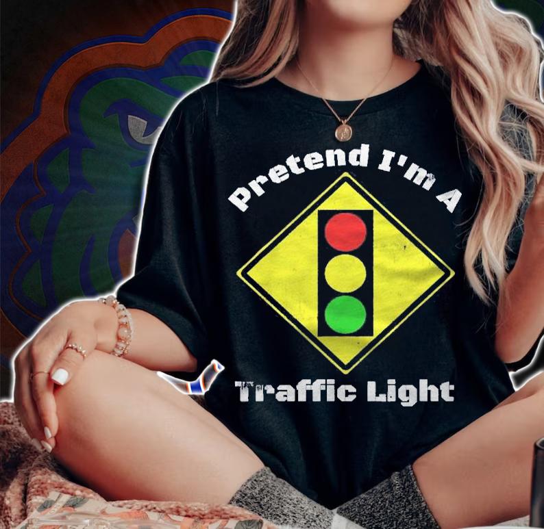 Pretend Im A Traffic Light Easy Halloween Costume Shirt t-shirt woman shirt