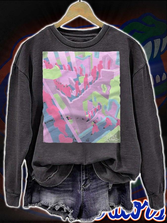 Squid Game murder stairs T-shirt t-shirt