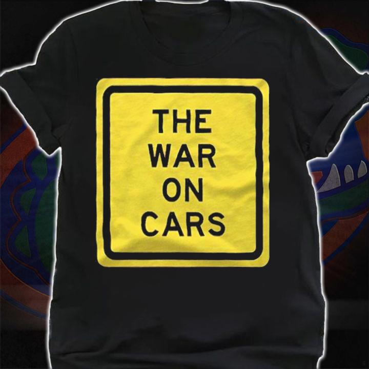 The war on cars logo T-shirt t-shirt shirt
