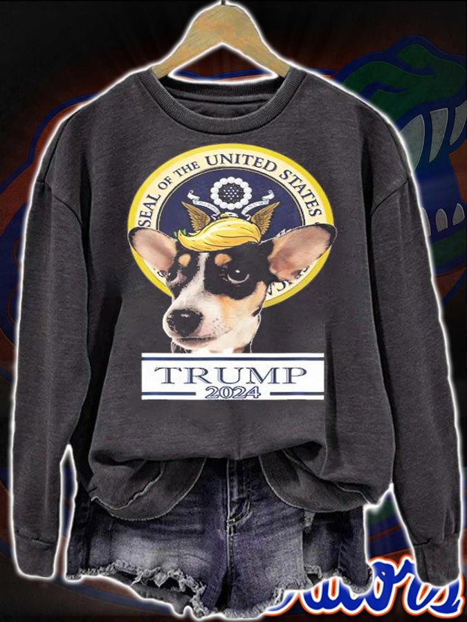 Trump 2024 Rat Terrier T-Shirt t-shirt sweatshirt