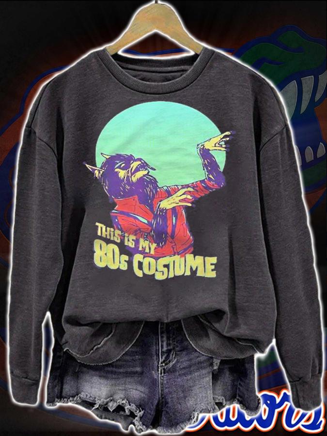 Werewolf This Is My 80S Costume Shirt t-shirt sweatshirt