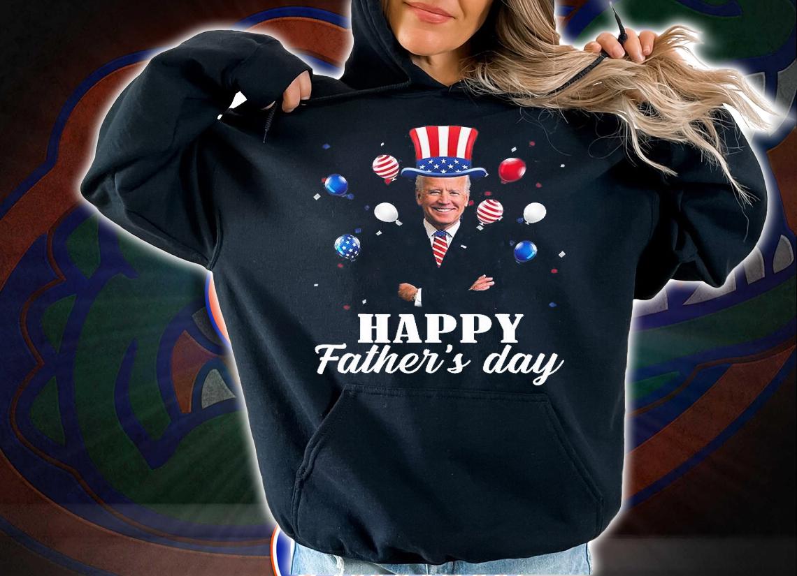 Happy Father's Day 4th Of July Anti Joe Biden Support Trump T-Shirt t-shirt