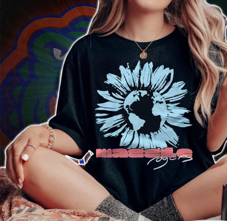 Maggie Rogers sunflower T-shirt t-shirt woman shirt