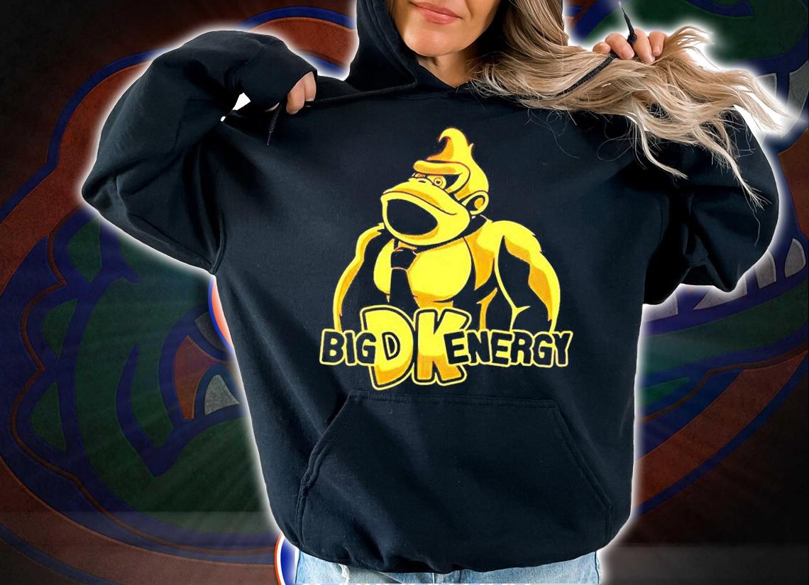 Official Big Dk Energy Gorilla T-Shirt t-shirt hoodie