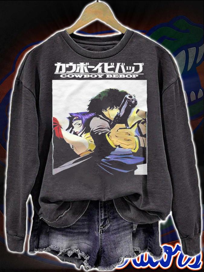 Cowboy Bebop fighting T-shirt t-shirt