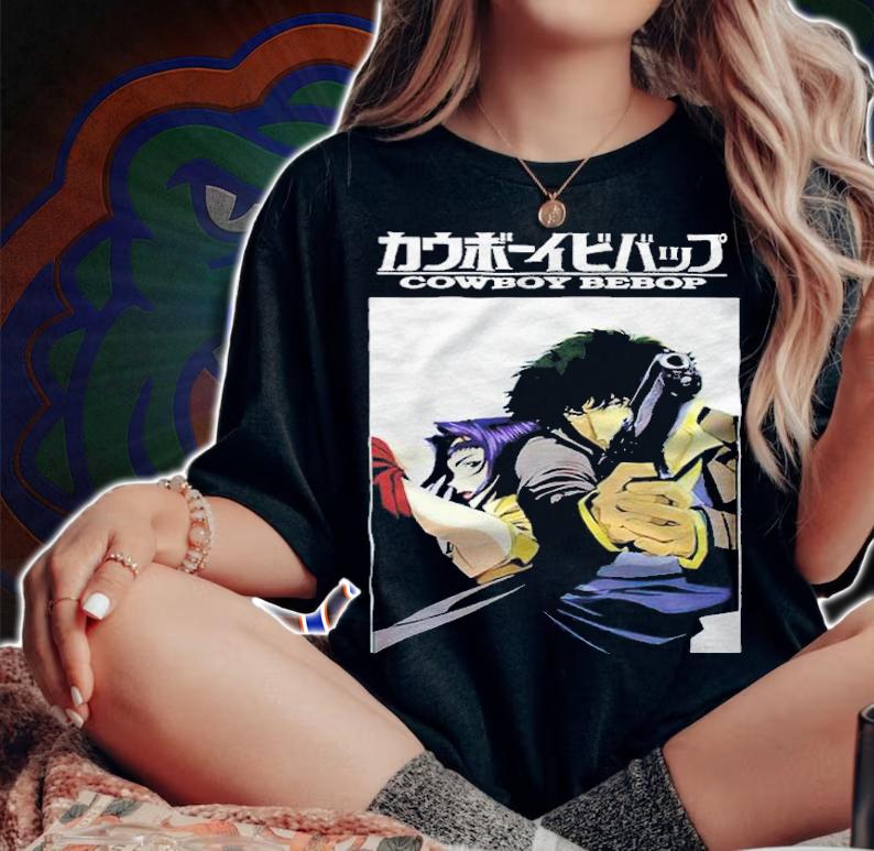 Cowboy Bebop fighting T-shirt t-shirt