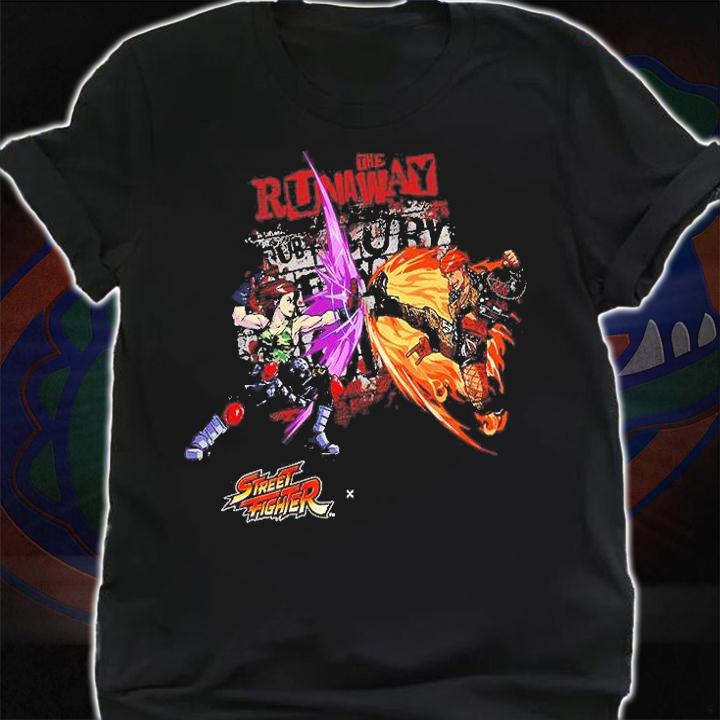 Ruby Soho Vs Akira Street Fighter T-Shirt t-shirt shirt
