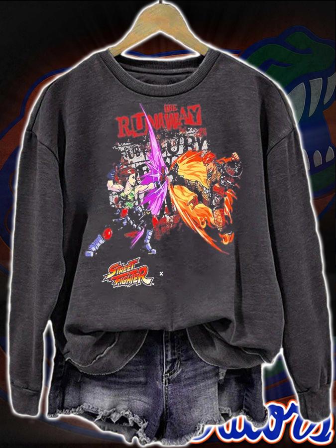 Ruby Soho Vs Akira Street Fighter T-Shirt t-shirt sweatshirt