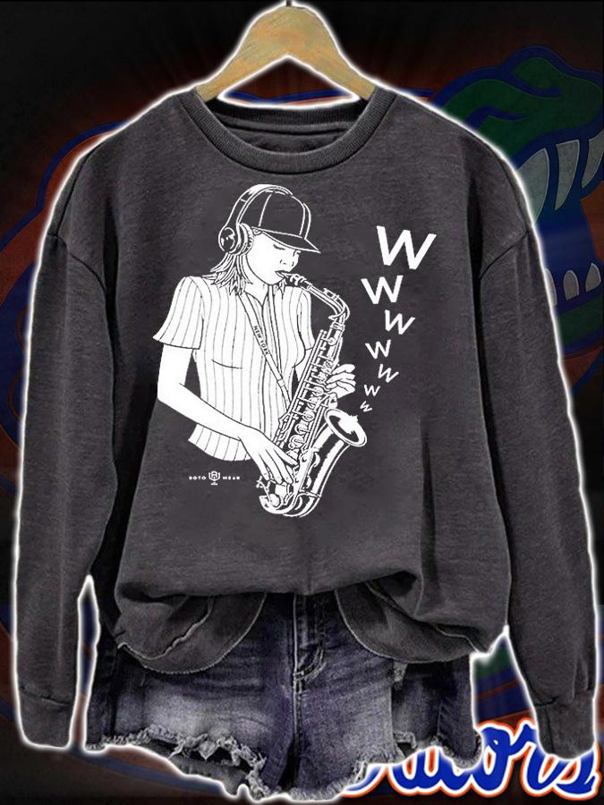 The Sax Lady T-Shirt t-shirt