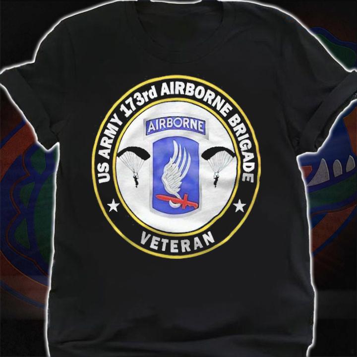 US Army 173rd airborne brigade Veteran shirt t-shirt shirt