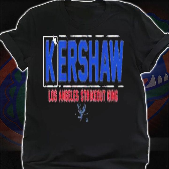 Clayton Kershaw La Strikeout King T-Shirt t-shirt