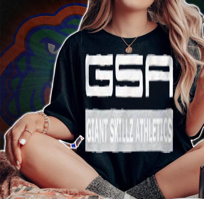 Gsa Giant Skillz Athletics T-shirt t-shirt woman shirt