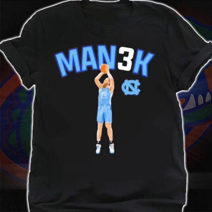 Premium north Carolina Tar Heels Caleb Brady Manek MAN3K Shirt t-shirt