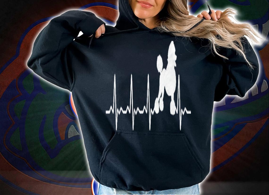 Standard Poodle Heartbeat Shirt t-shirt hoodie
