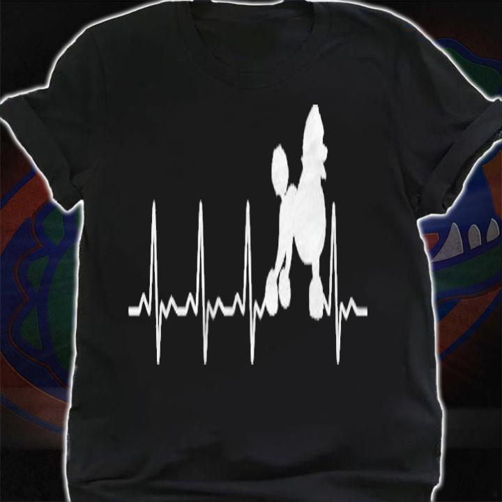 Standard Poodle Heartbeat Shirt t-shirt shirt