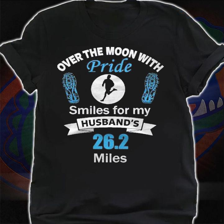 Marathon Suppor Husband 26.2 Miles Race Runner Shirt t-shirt shirt