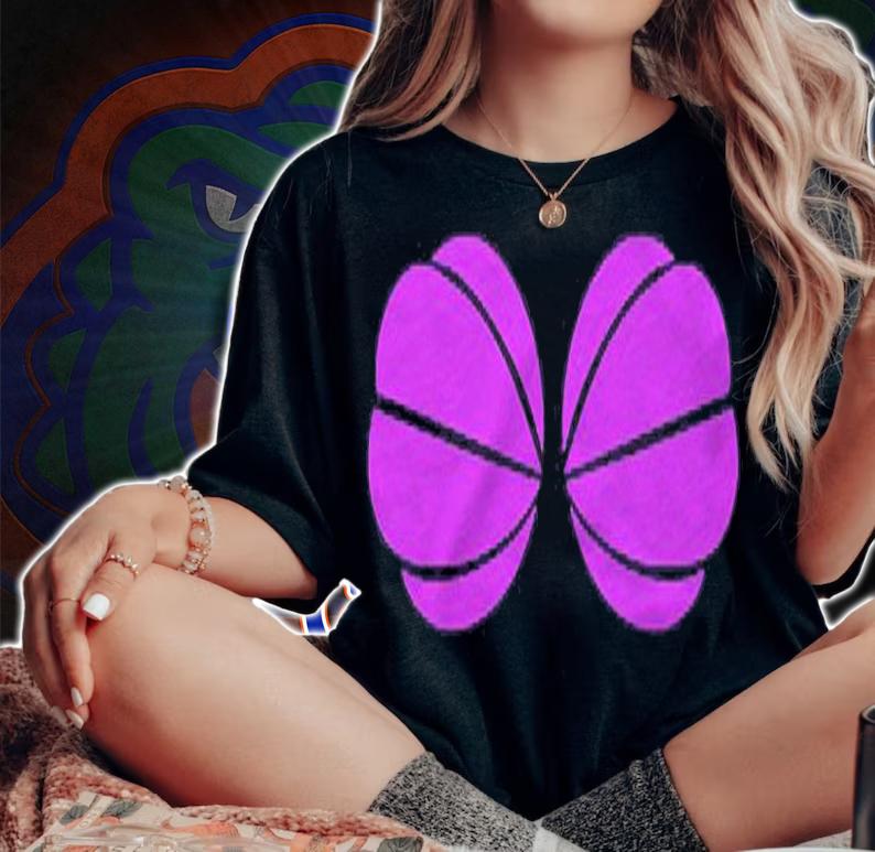 Mermaid Shell Bra Fitted Scoop Shirt t-shirt woman shirt