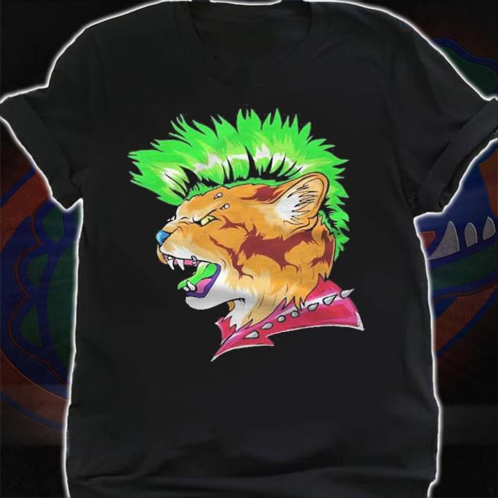 Punk Rock Cat Punks Not Dead Shirt t-shirt
