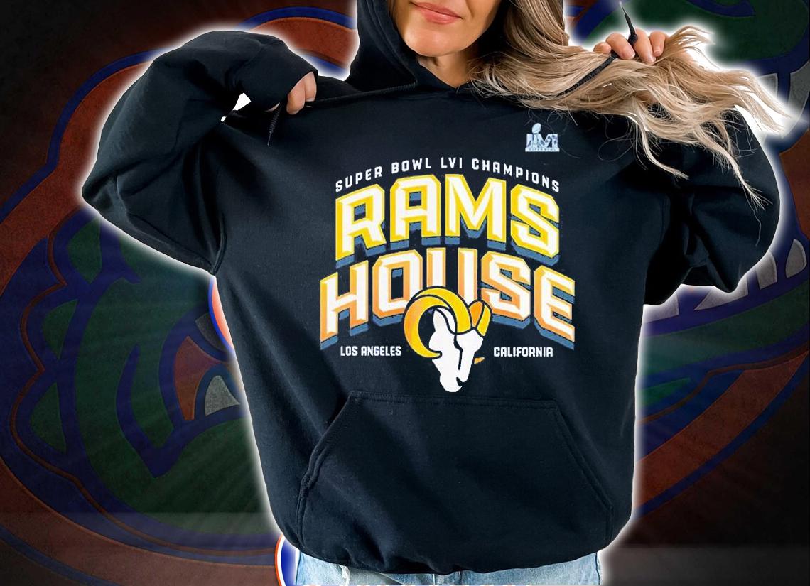 Super Bowl LVI Champions Los Angeles Rams T-Shirt t-shirt hoodie