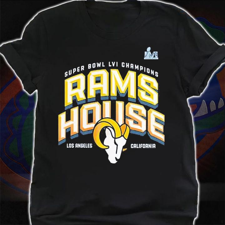 Super Bowl LVI Champions Los Angeles Rams T-Shirt t-shirt shirt
