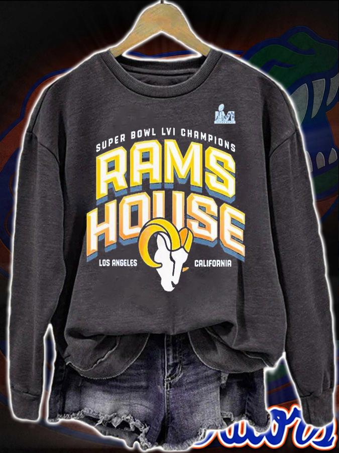 Super Bowl LVI Champions Los Angeles Rams T-Shirt t-shirt sweatshirt