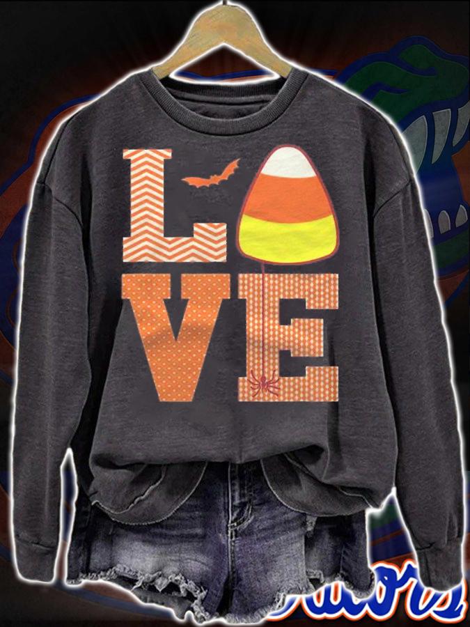 Cute Love Halloween Candy Corn Shirt t-shirt