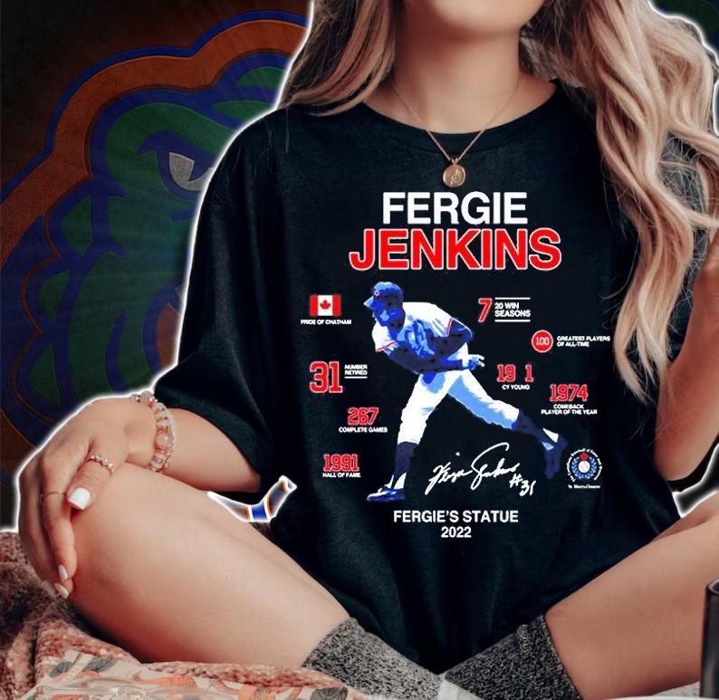 Fergie Jenkinss Statue 2022 T-Shirt t-shirt woman shirt