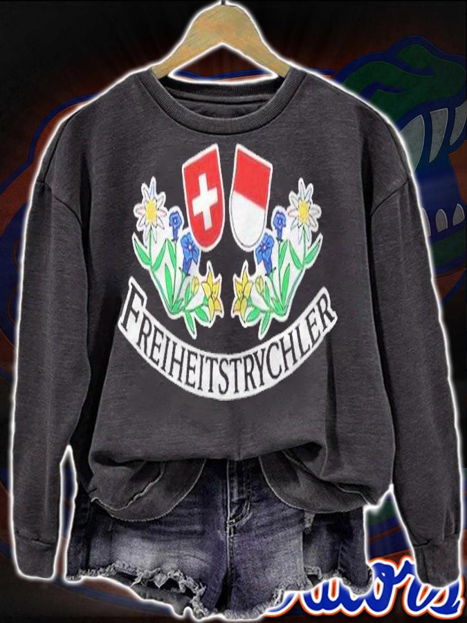 Freiheit Strychler logo T-shirt t-shirt sweatshirt