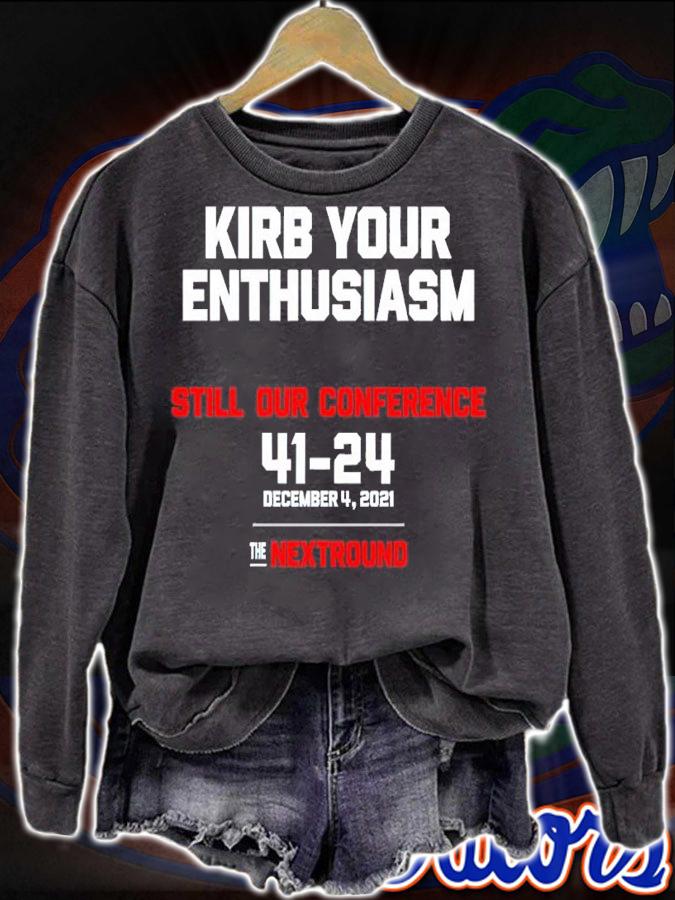 Kirb Your Enthusiasm Still Our Conference 41-24 December 4 2021 Shirt t-shirt sweatshirt