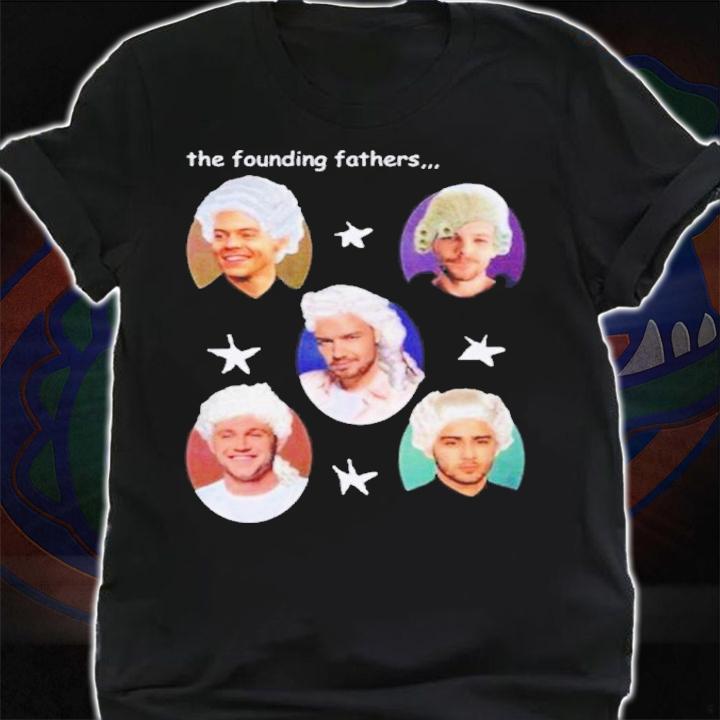 One Direction The Founding Fathers Shirt t-shirt