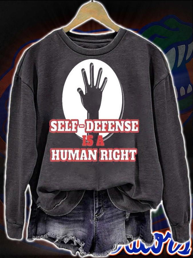 Self Defense Is A Human Right T-Shirt t-shirt sweatshirt