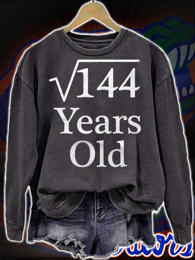 Square Root Of 144 Years Old Shirt 12 Yrs B-Day Gift Shirt t-shirt